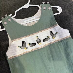 Lil Cactus Smocked Duck Longall